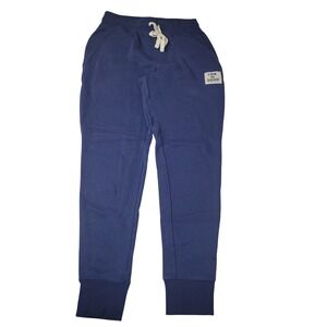 Life Is Good Mens Blue Fleece Jogger Sweatpants Small